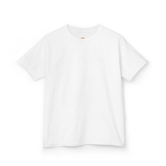 Kids T-Shirt — Custom Plain White Heavy Cotton Tee for Children